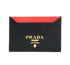 Prada Bi-Colour Card Holder, front view